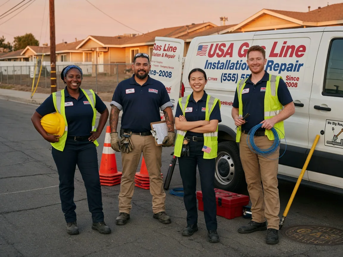 Gas Line Installation company in Teachey, NC